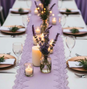 Dîner en Violet